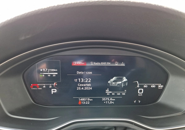 Audi A4 cena 109900 przebieg: 148019, rok produkcji 2020 z Otwock małe 191